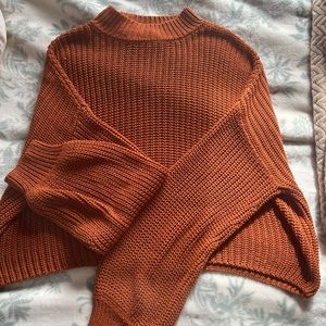 Forever 21 cropped knit sweater